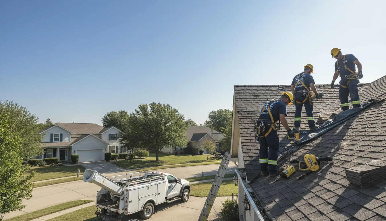 Emergency Roof Repair in Bismarck, IL near me